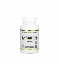 Таурин California Gold Nutrition L-Taurine AjiPure 1000mg 60caps